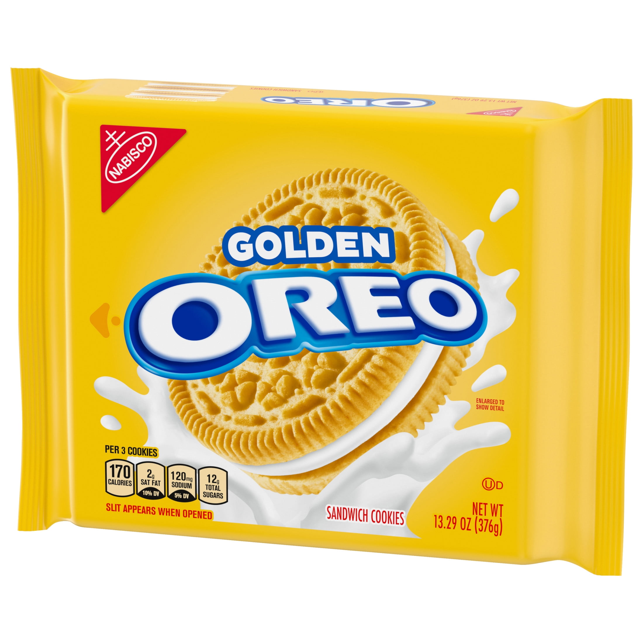 OREO Golden Sandwich Cookies 13.29 oz - Delicious Cookie Snack