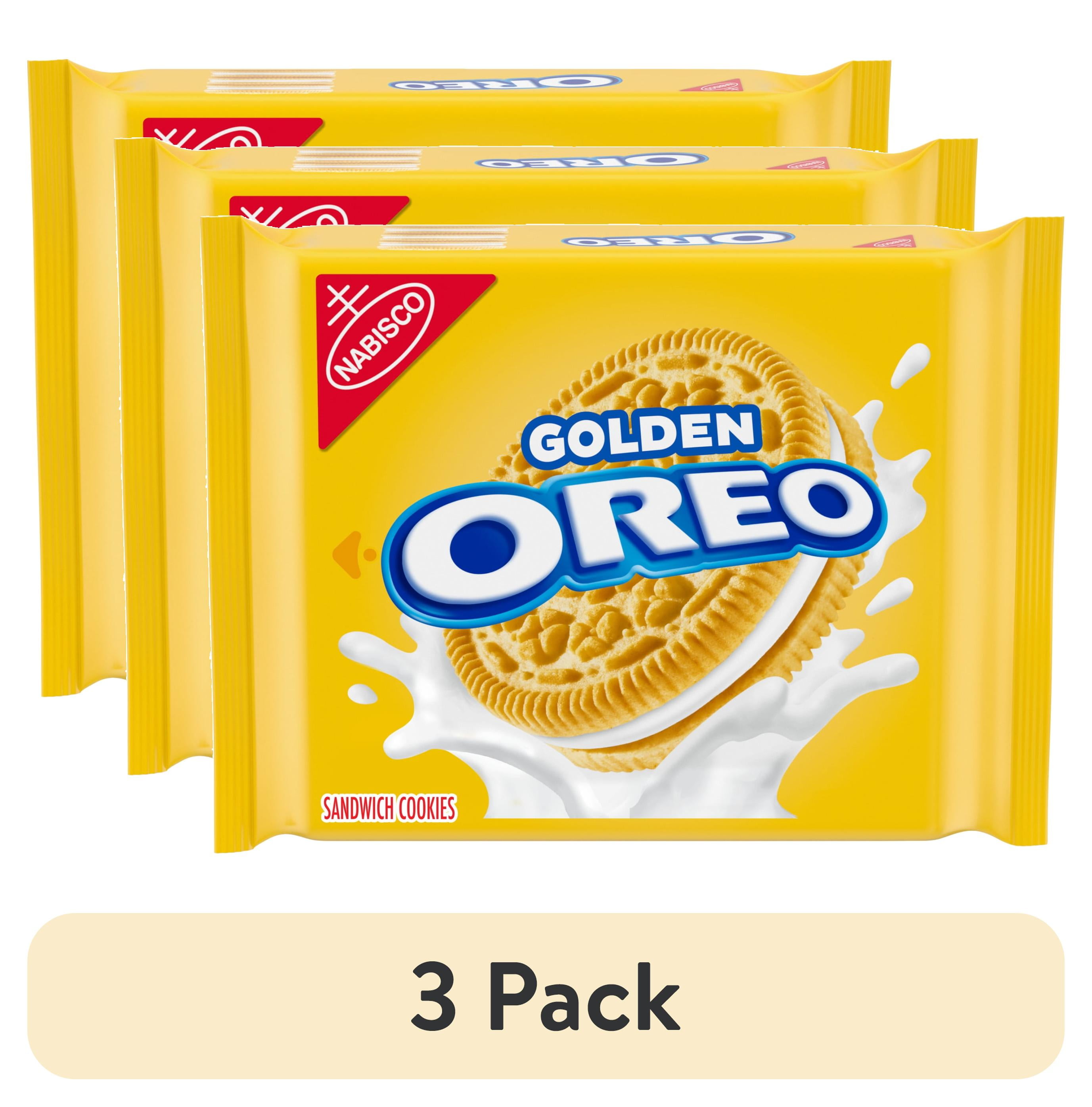 OREO Golden Sandwich Cookies (3 pack)