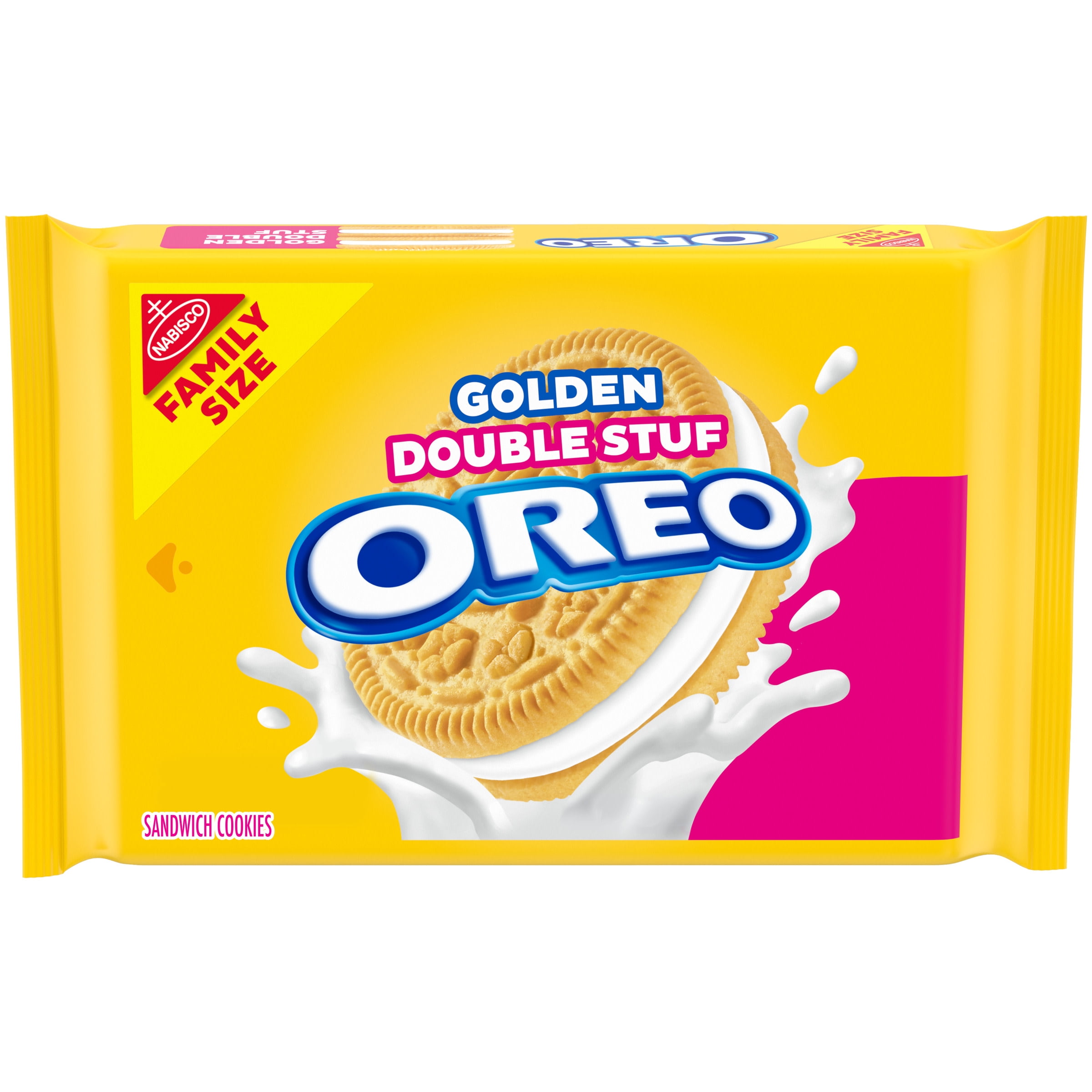 OREO Double Stuf Golden Family Size Cookies