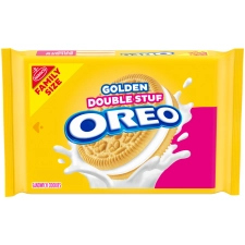 OREO Double Stuf Golden Family Size Cookies