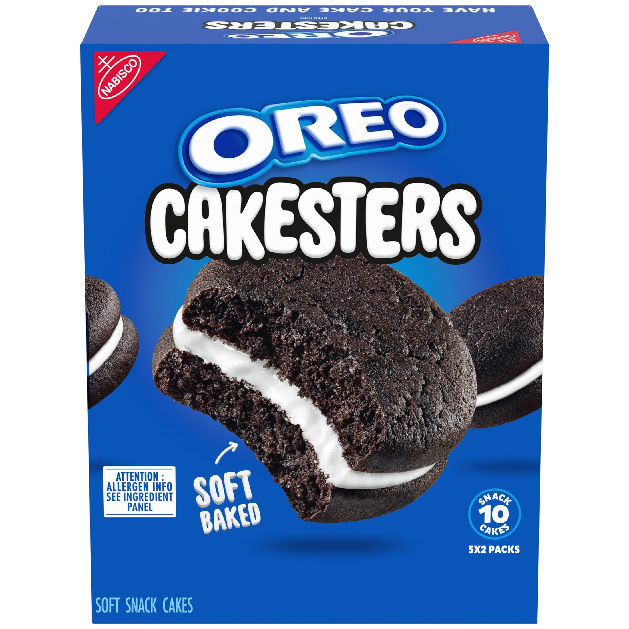 OREO Cakesters Soft Snack Cakes 5 2.02 oz Snack Packs