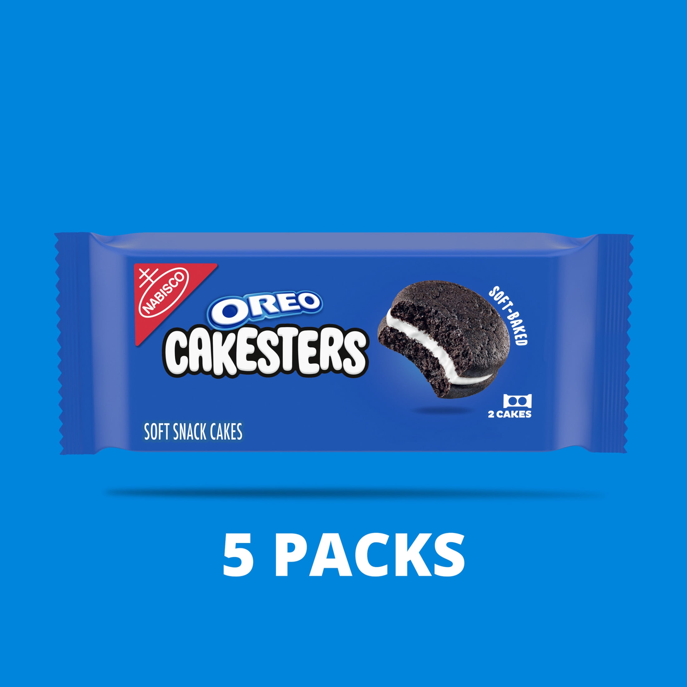 OREO Cakesters Soft Snack Cakes 5 2.02 oz Snack Packs