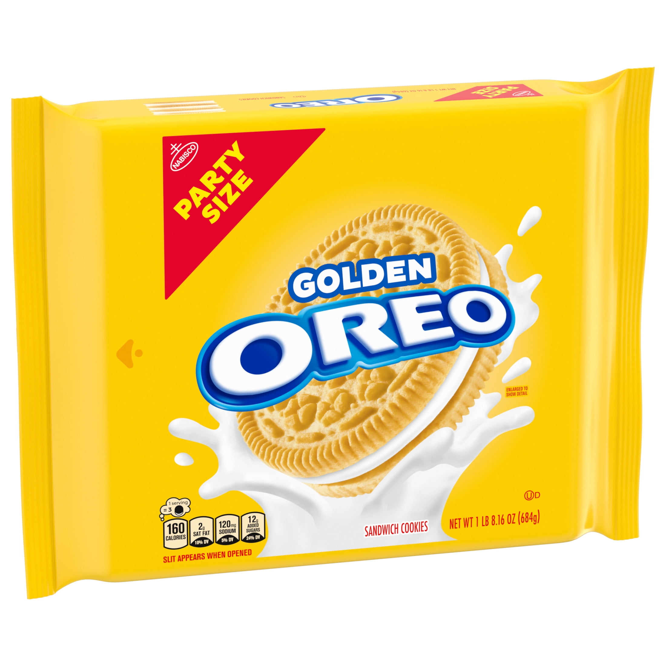 OREO Golden Sandwich Cookies Party Size