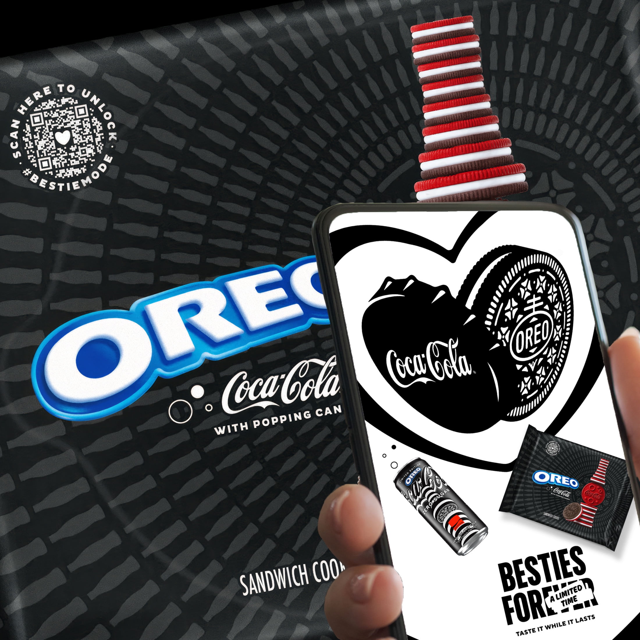 OREO Coca Cola Sandwich Cookies Limited Edition