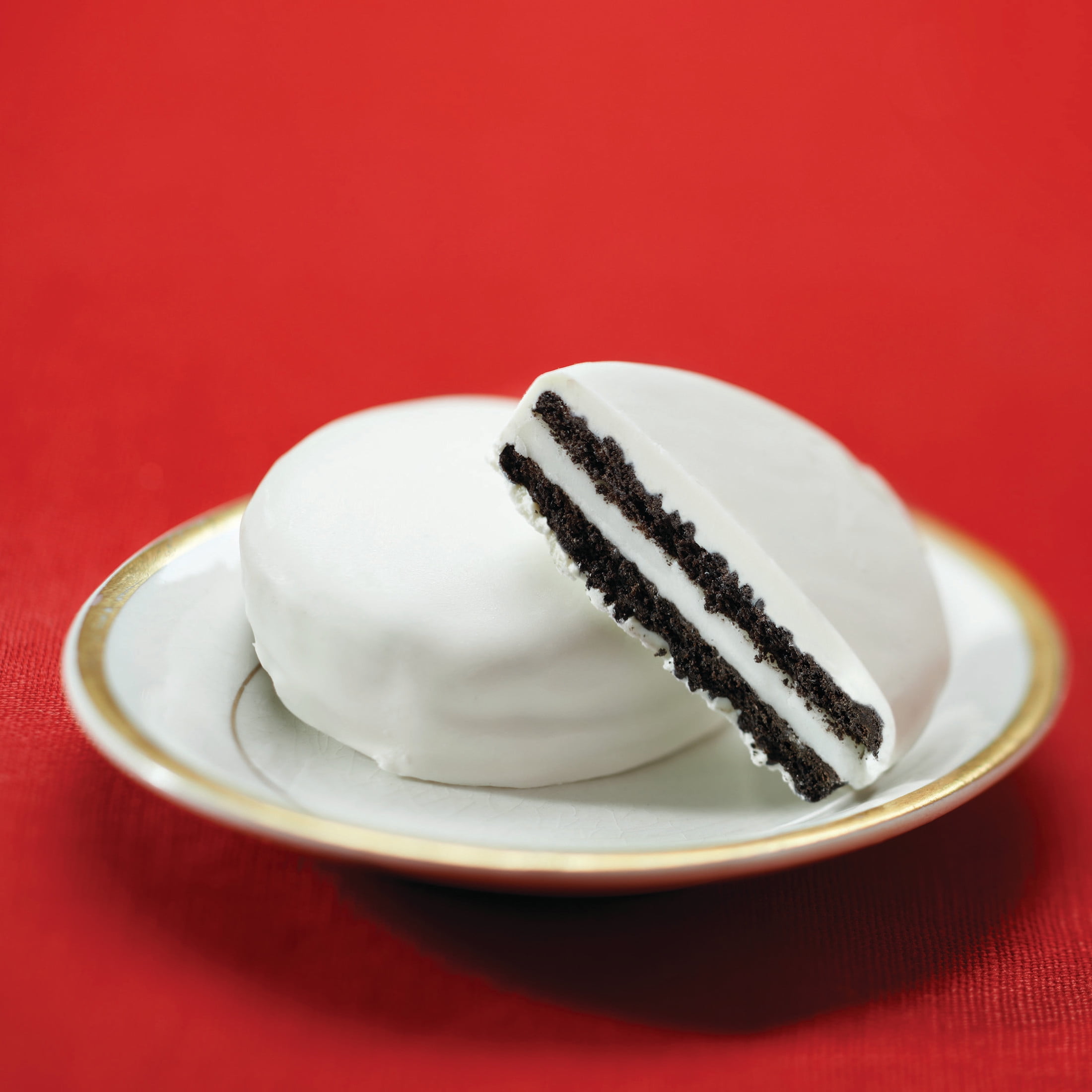 OREO White Fudge Covered Chocolate Sandwich Holiday Cookies