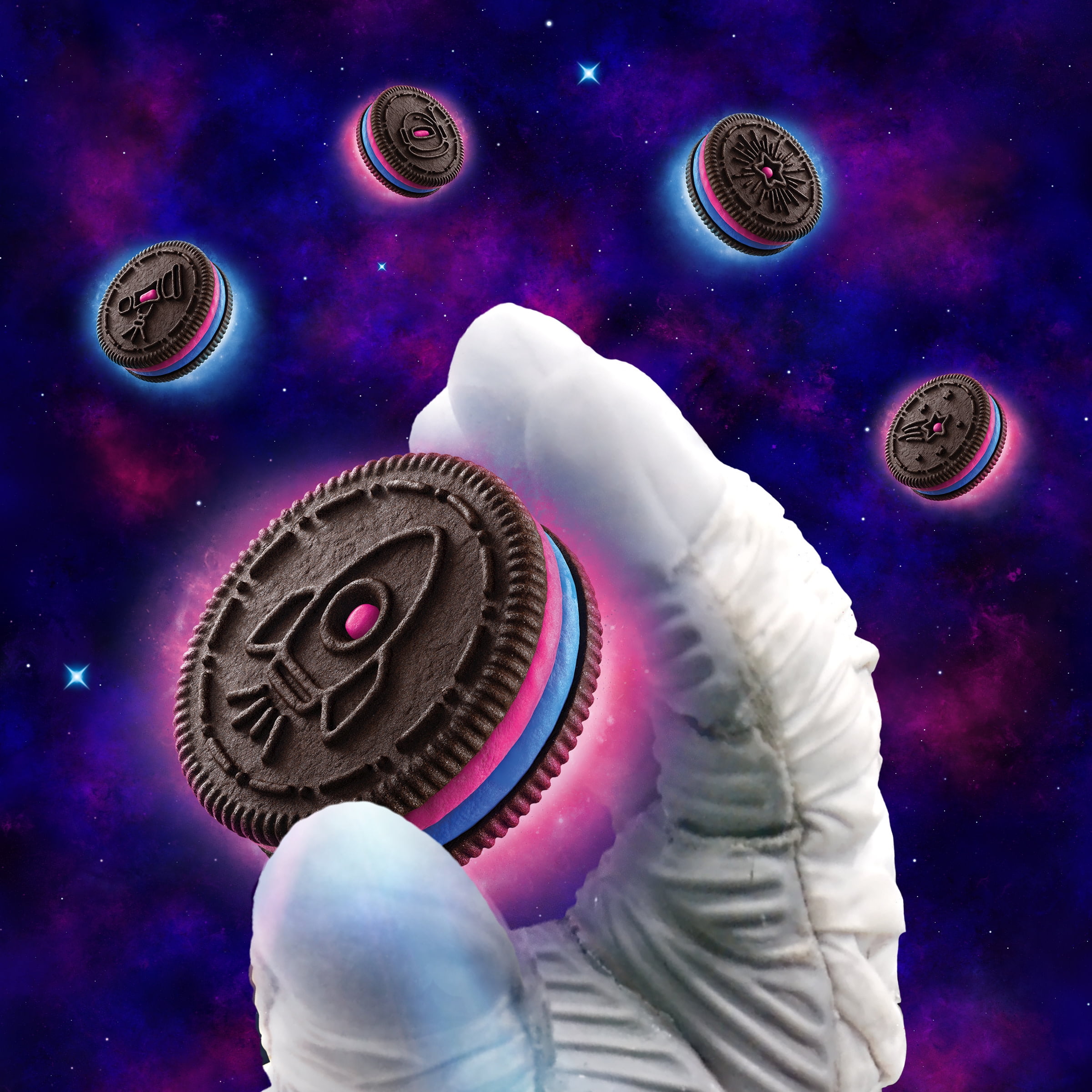 OREO Space Dunk Chocolate Sandwich Cookies Limited Edition