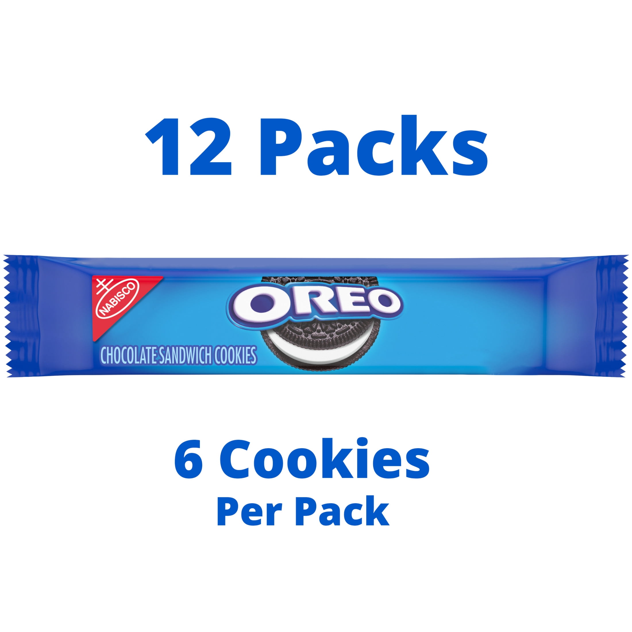 OREO Chocolate Sandwich Cookies 12 Snack Packs