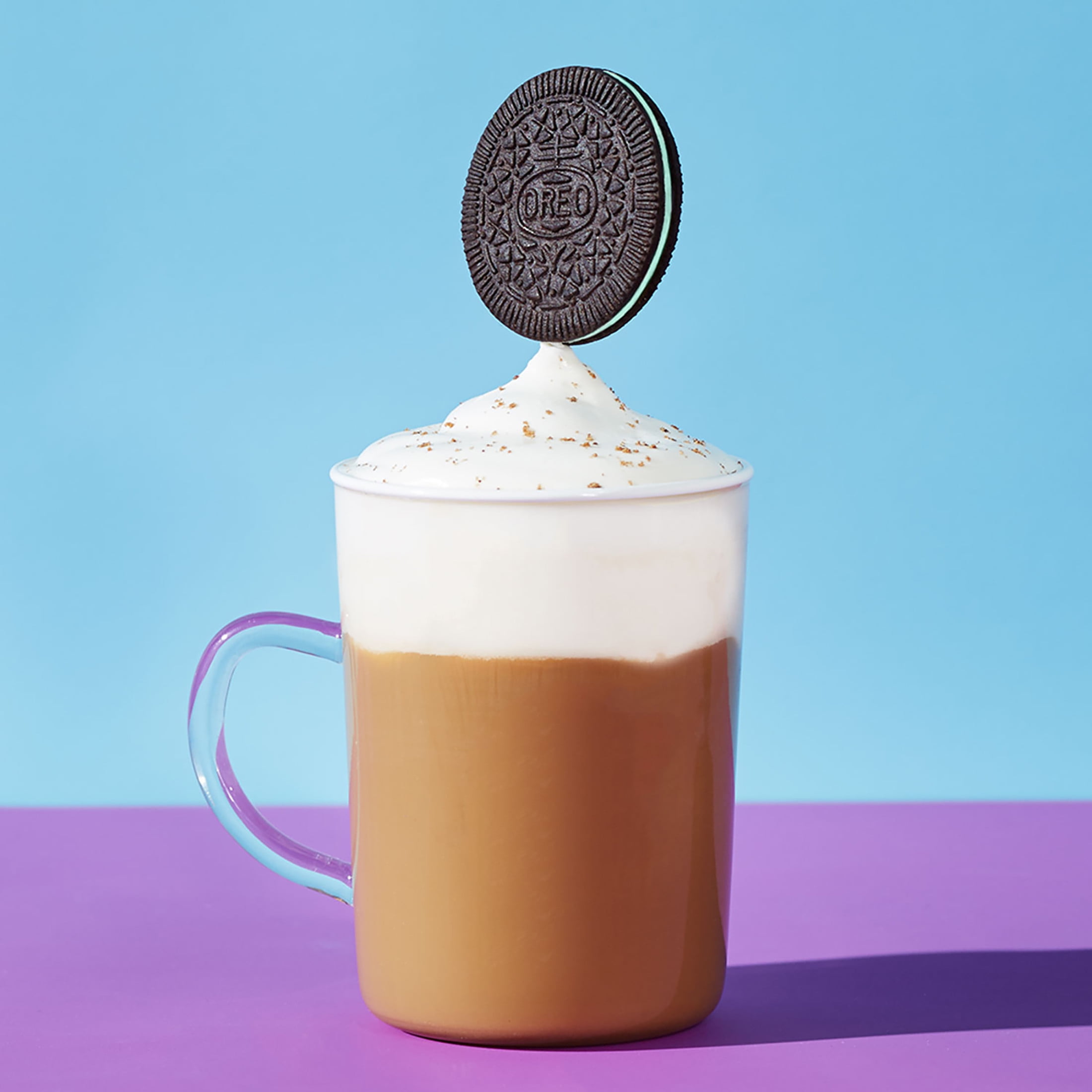 OREO THINS MINT CREME CHOCOLATE SANDWICH COOKIES FAMILY SIZE 11.78 OZ