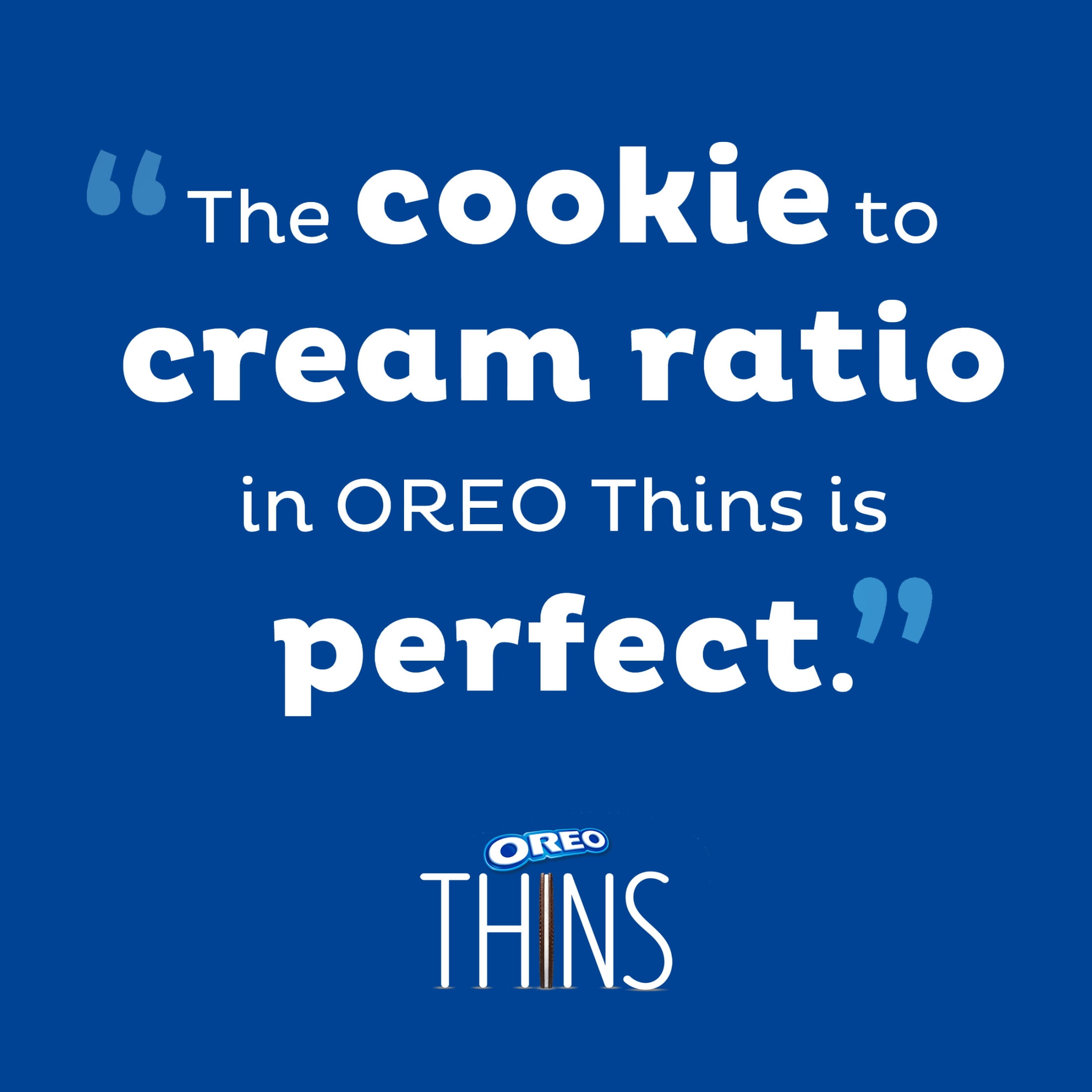 OREO THINS MINT CREME CHOCOLATE SANDWICH COOKIES FAMILY SIZE 11.78 OZ