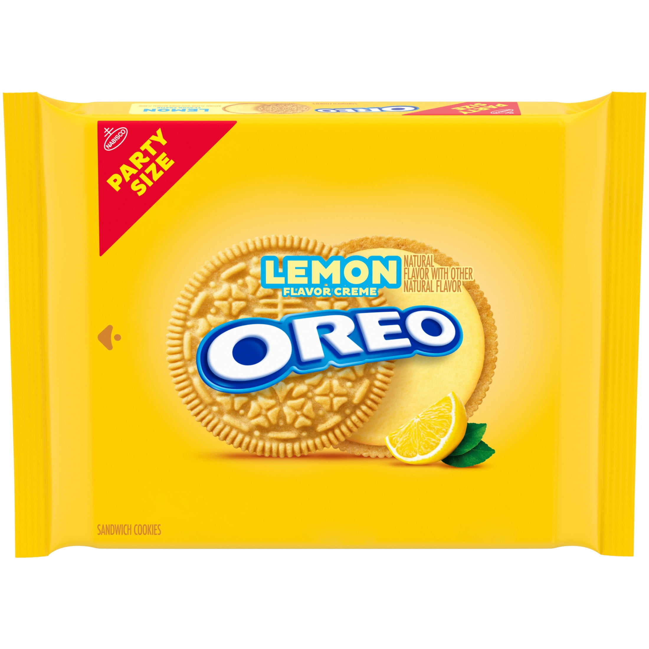 OREO Lemon Creme Sandwich Cookies Party Size