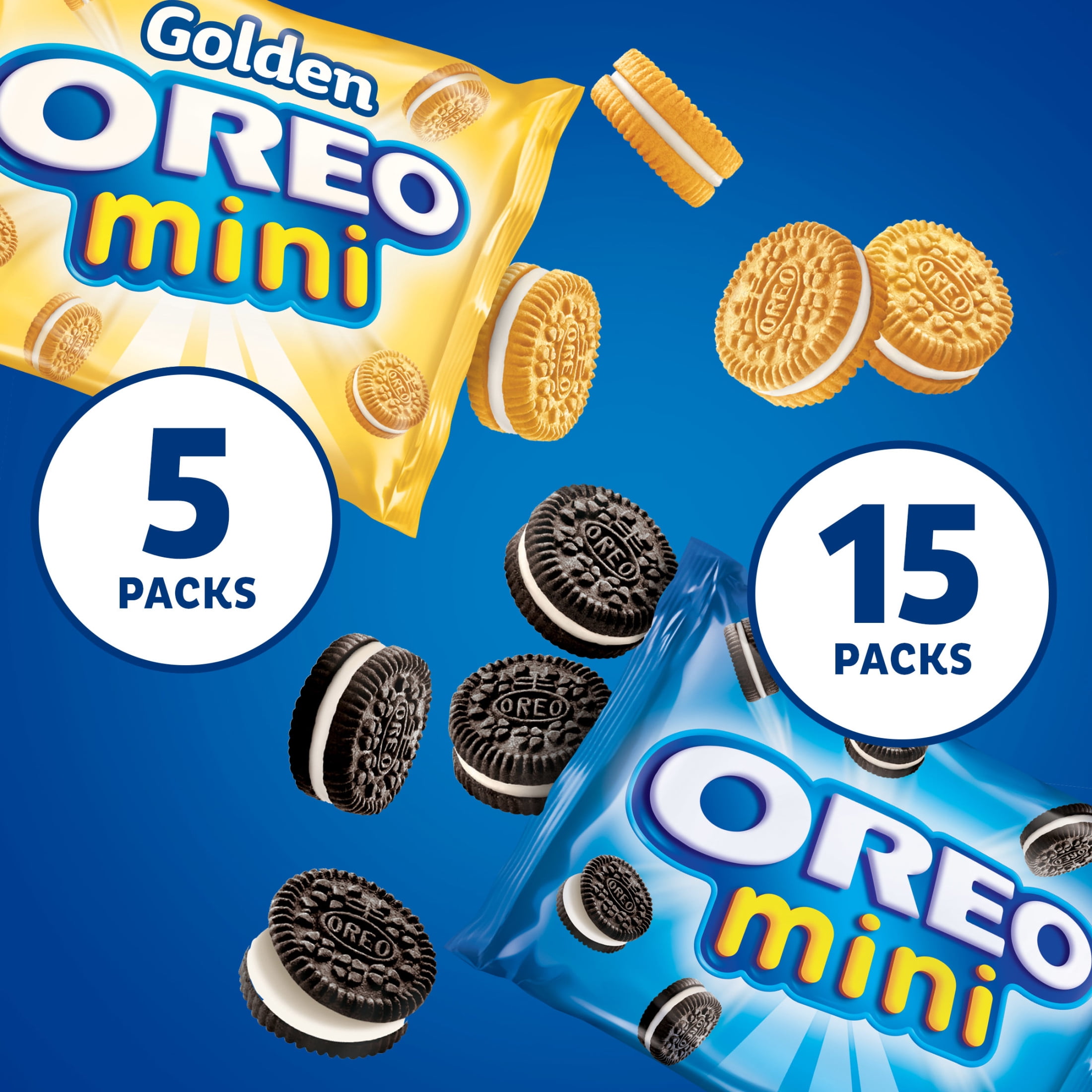 OREO Mini Mix Sandwich Cookies Variety Pack 20 Pack