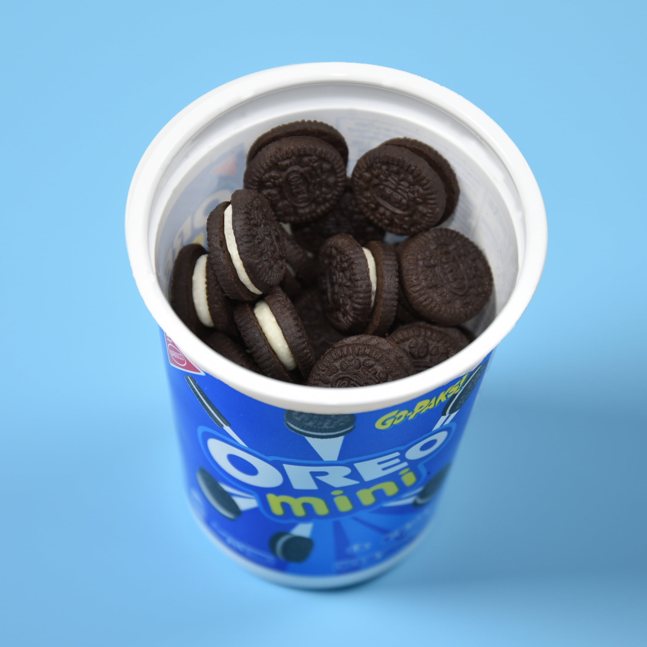 OREO Mini Chocolate Sandwich Cookies Go-Paks 3.5 oz Cup