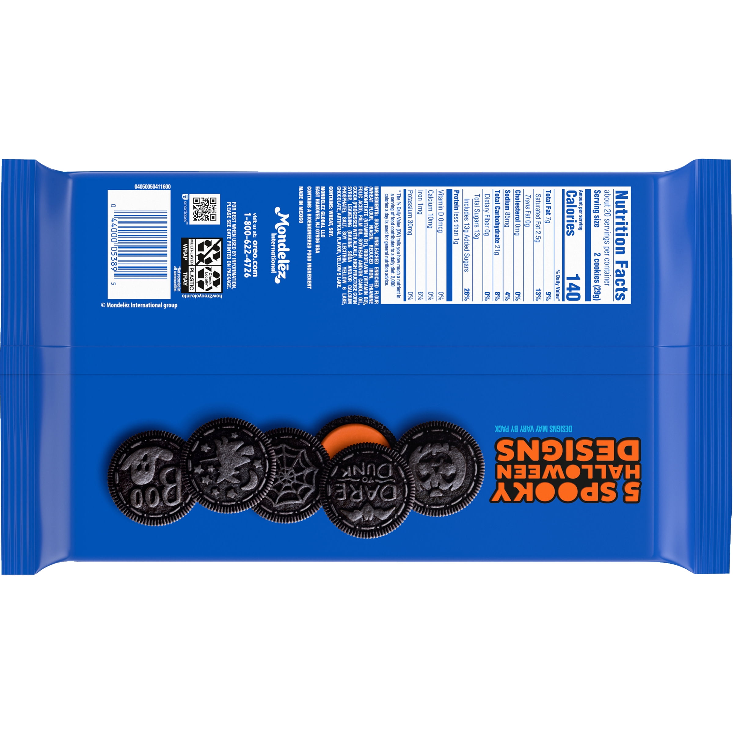 OREO Limited Edition OREO Orange Creme Chocolate Sandwich Halloween Cookies