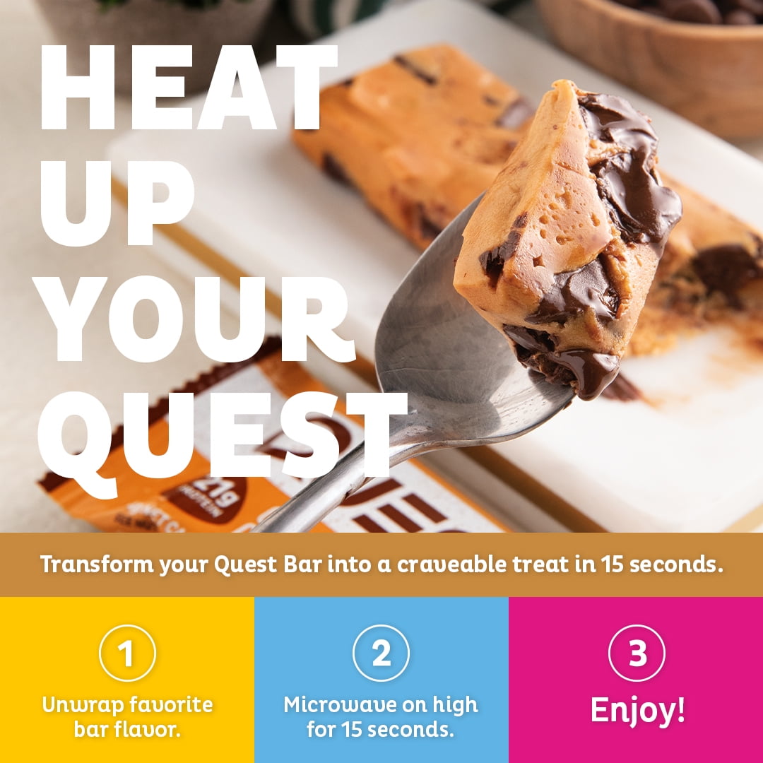 Quest Protein Bar Smores 20g Protein Gluten Free 4 Count