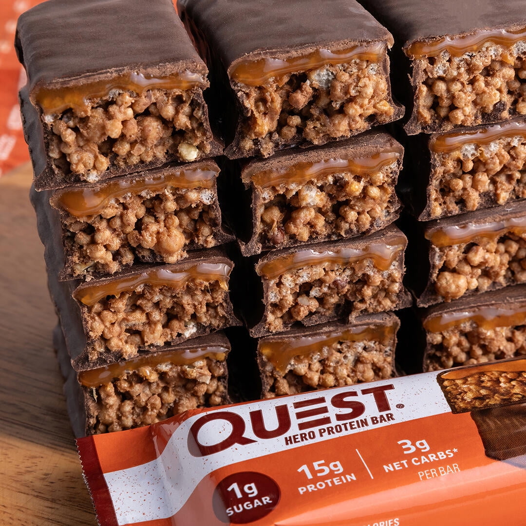 Quest Crispy Protein Bar 15g Protein Gluten Free 4 Count