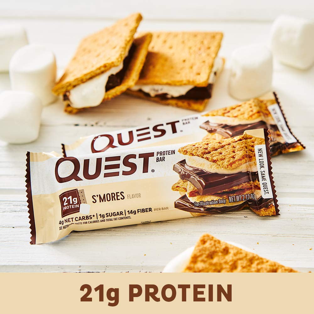 Quest Protein Bar S'Mores 1 Count 2.12 Oz Bar