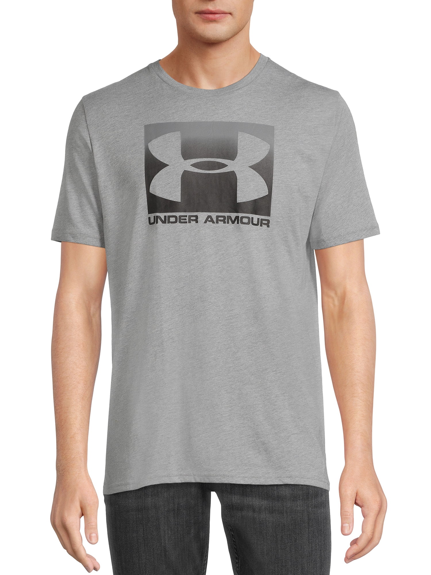 Under Armour Men Big Men UA Boxed Logo Sportstyle T-Shirt Short Sleeves Sizes up to 2XL