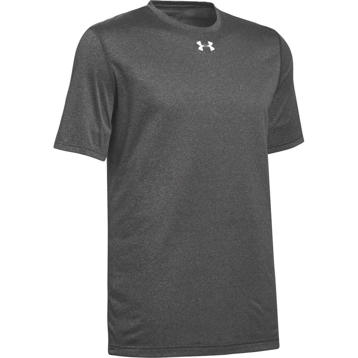 Under Armour Men's Locker 2.0 Shirt Carbon Heather Silver LG