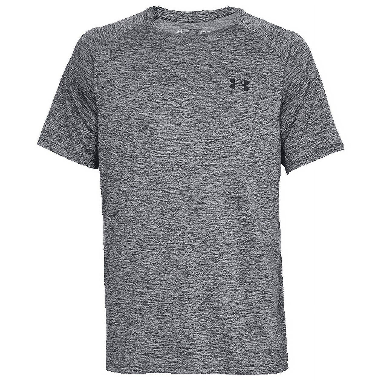 Under Armour Men's XL Dark Gray Relaxed Fit Moisture Wicking Tech Tee Shirt 1326413