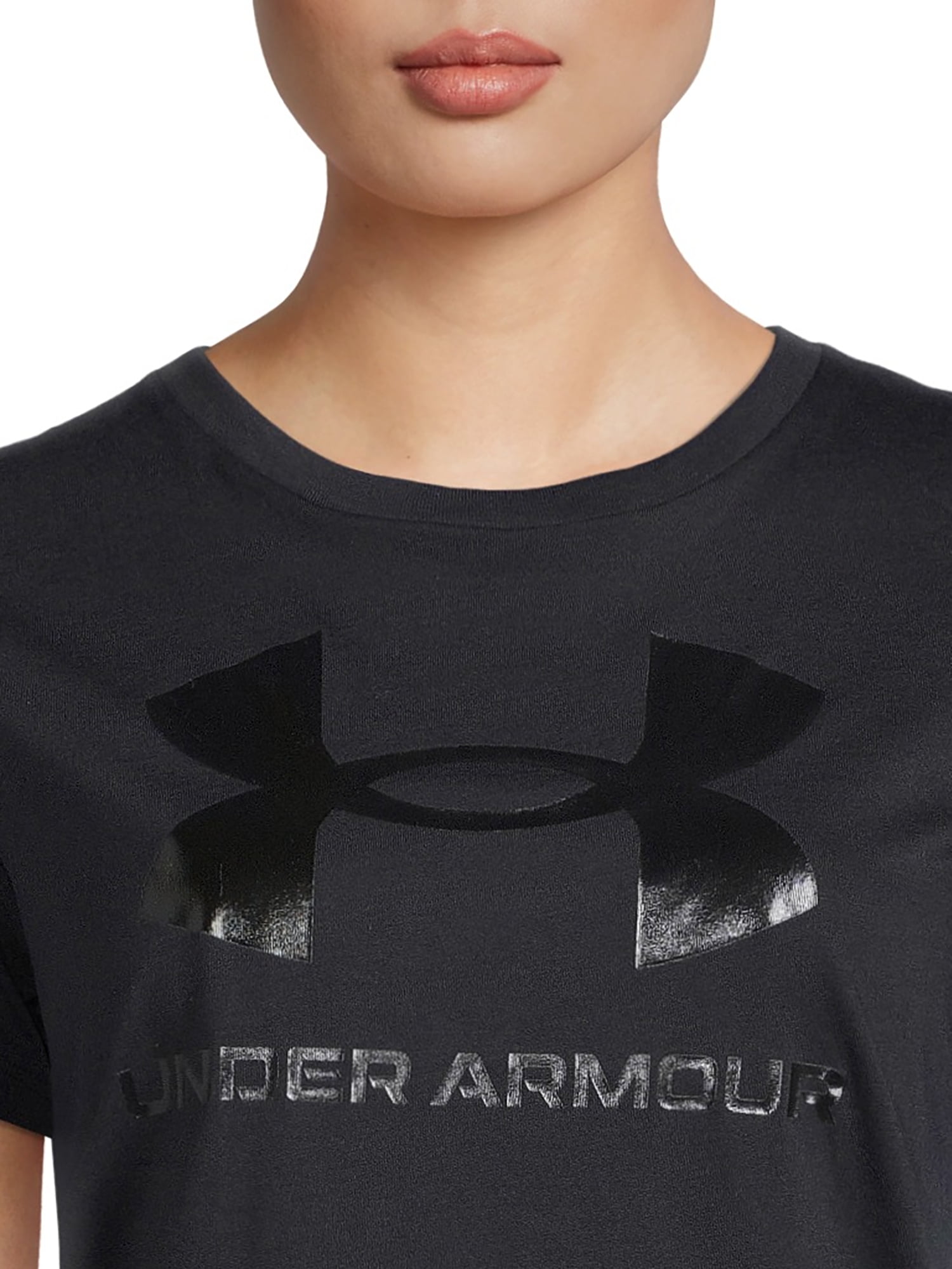 Under Armour Womens Live Sportstyle Graphic Crew Tee Short Sleeves