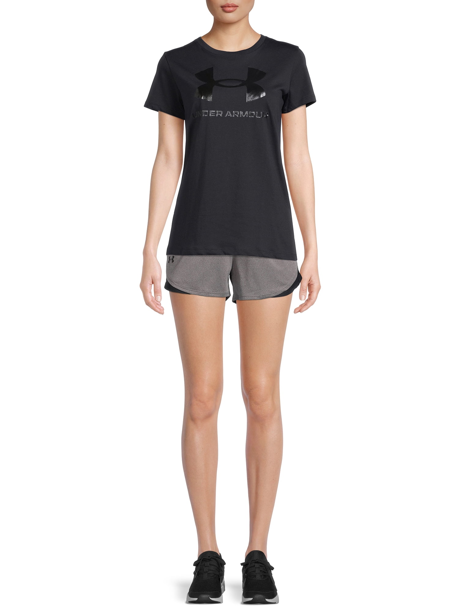 Under Armour Womens Live Sportstyle Graphic Crew Tee Short Sleeves