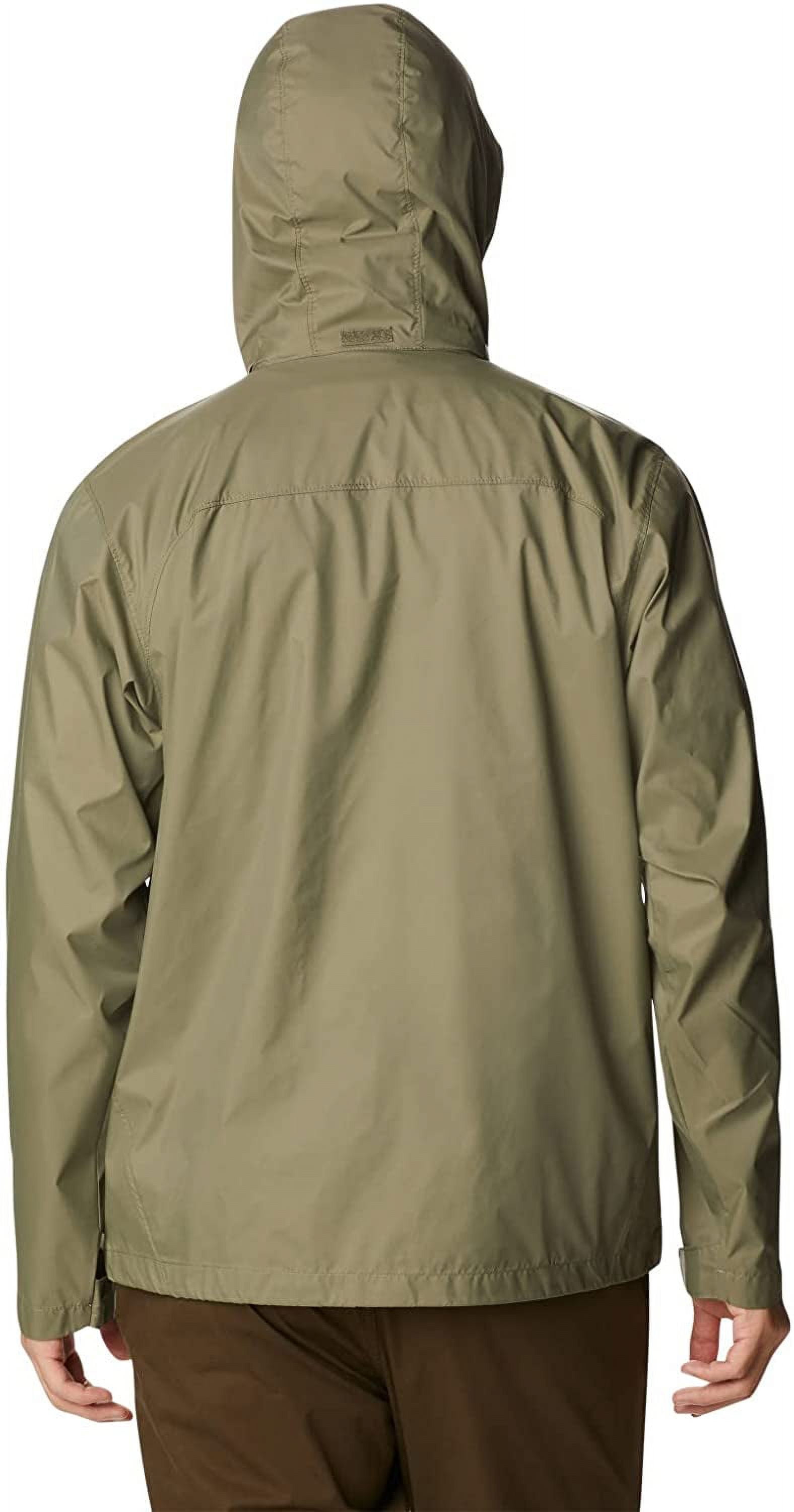 Columbia Mens Glennaker Lake Rain Jacket Stone Green XL