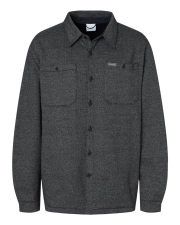 Columbia Mens Great Hart Mountain Shirt Jacket in Black Color