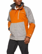 Columbia Mens Wildside Jacket Bright Copper Boulder Heather Size XXL