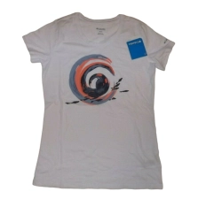 Columbia White Women Tidal Ways Short Sleeve Tee Size M