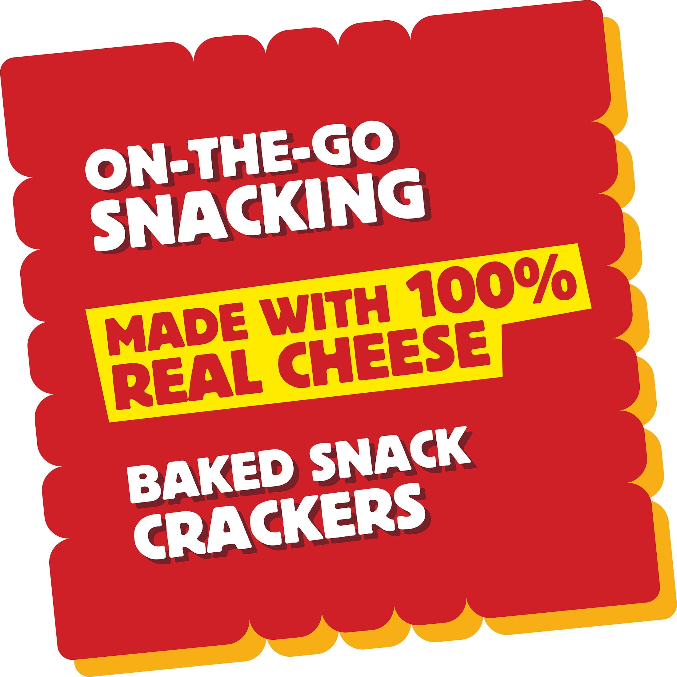 CHEEZ-IT ORIGINAL CHEESE CRACKERS BAKED SNACK 12.4 OZ SIZE