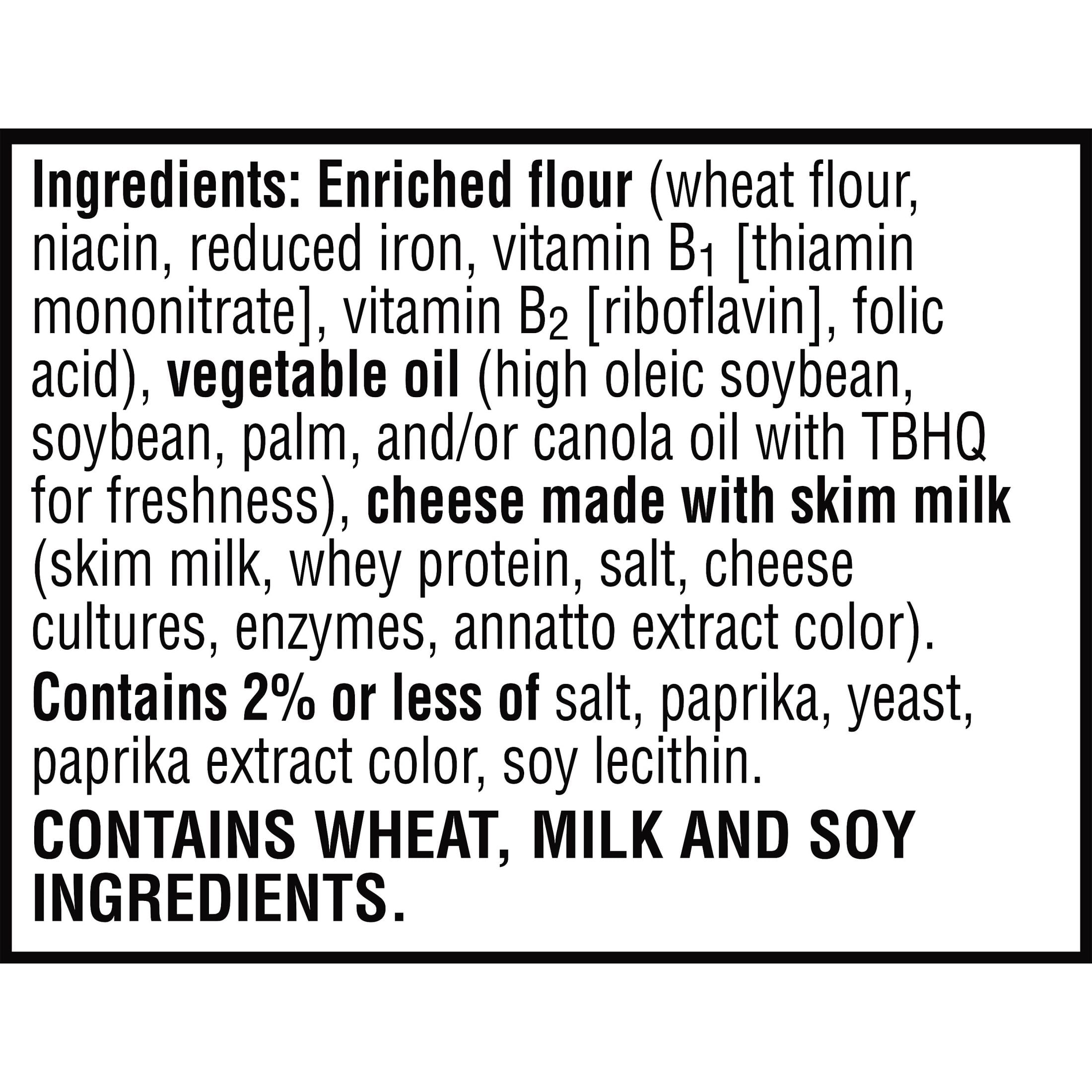 CHEEZ-IT ORIGINAL CHEESE CRACKERS BAKED SNACK 12.4 OZ SIZE