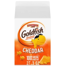 Goldfish Cheddar Cheese Crackers 27.3 oz Carton