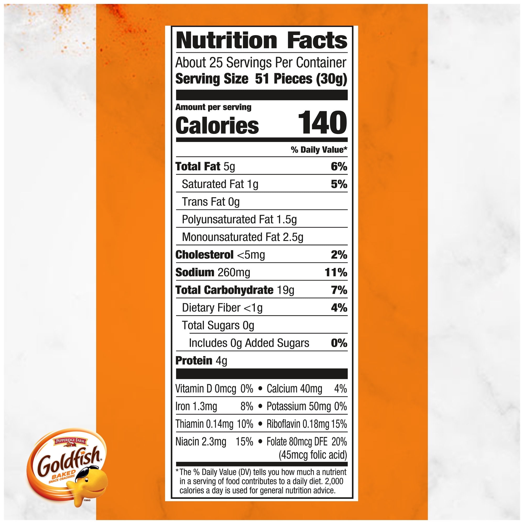 GOLDFISH FLAVOR BLASTED XTRA CHEDDAR CHEESE CRACKERS 27.3 OZ CARTON