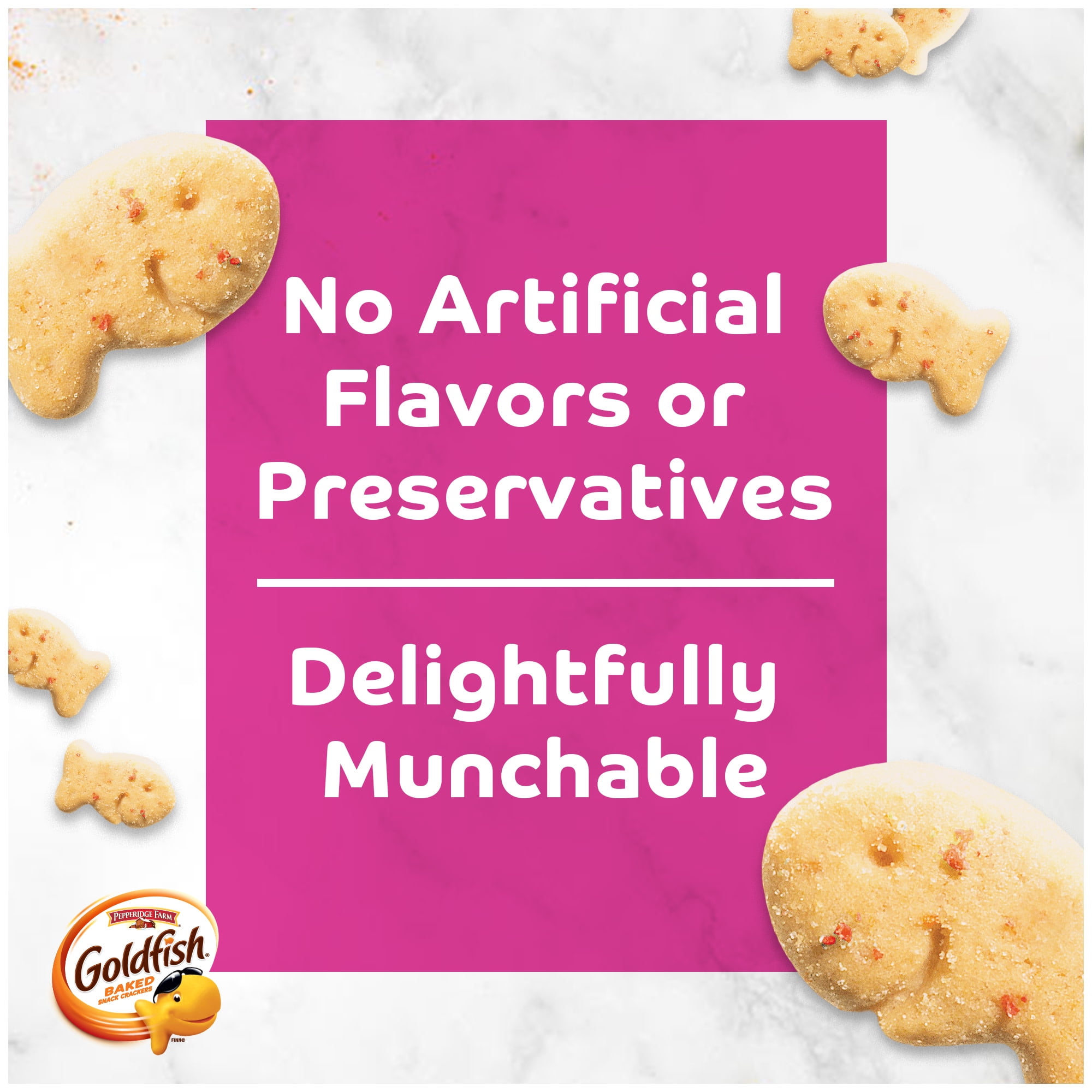 Goldfish Vanilla Cupcake Crackers Snack 6.6 oz Bag