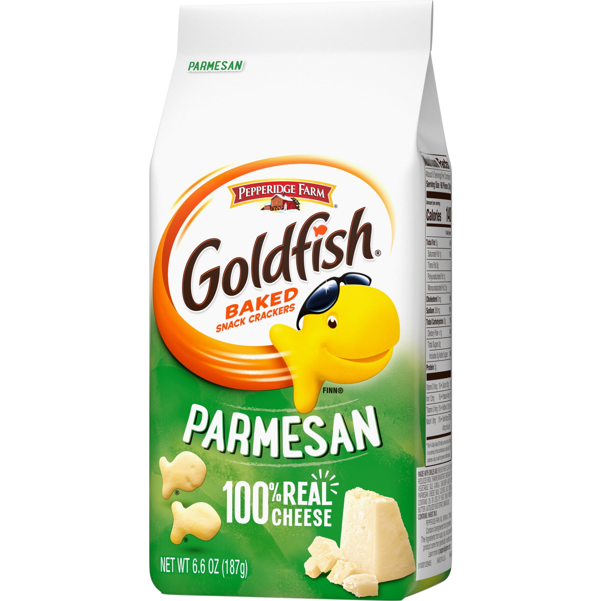 Goldfish Parmesan Snack Crackers 6.6 oz Bag