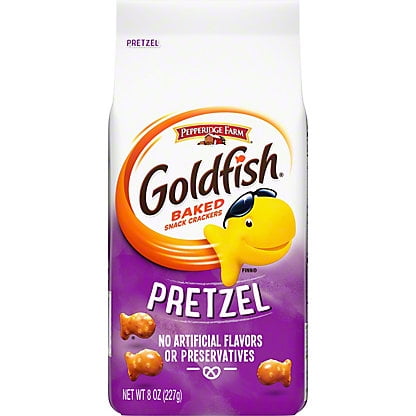 Goldfish Pretzel Crackers 8 oz Snack Crackers