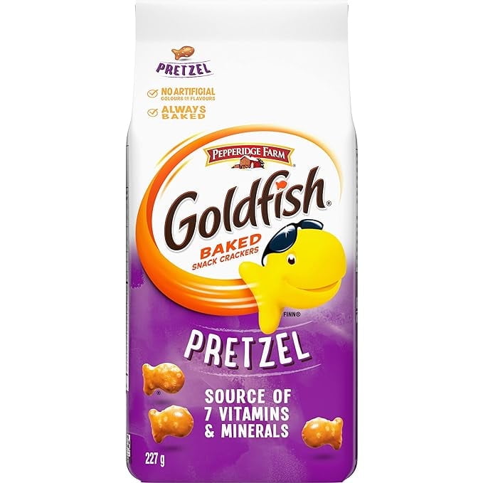 Goldfish Pepperidge Farm Goldfish Pretzel Crackers 1PACK