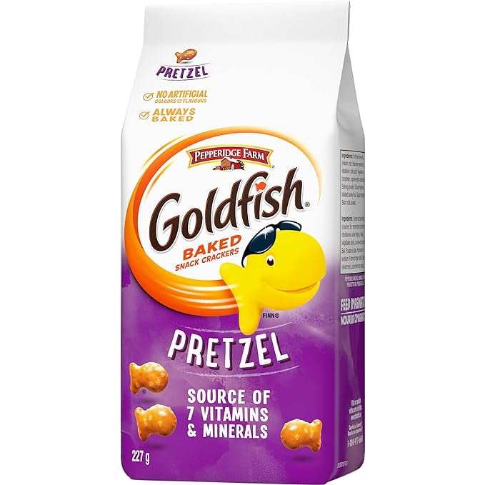 Goldfish Pepperidge Farm Goldfish Pretzel Crackers 1PACK