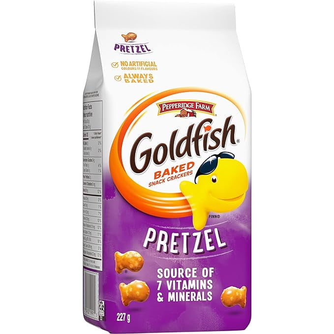 Goldfish Pepperidge Farm Goldfish Pretzel Crackers 1PACK