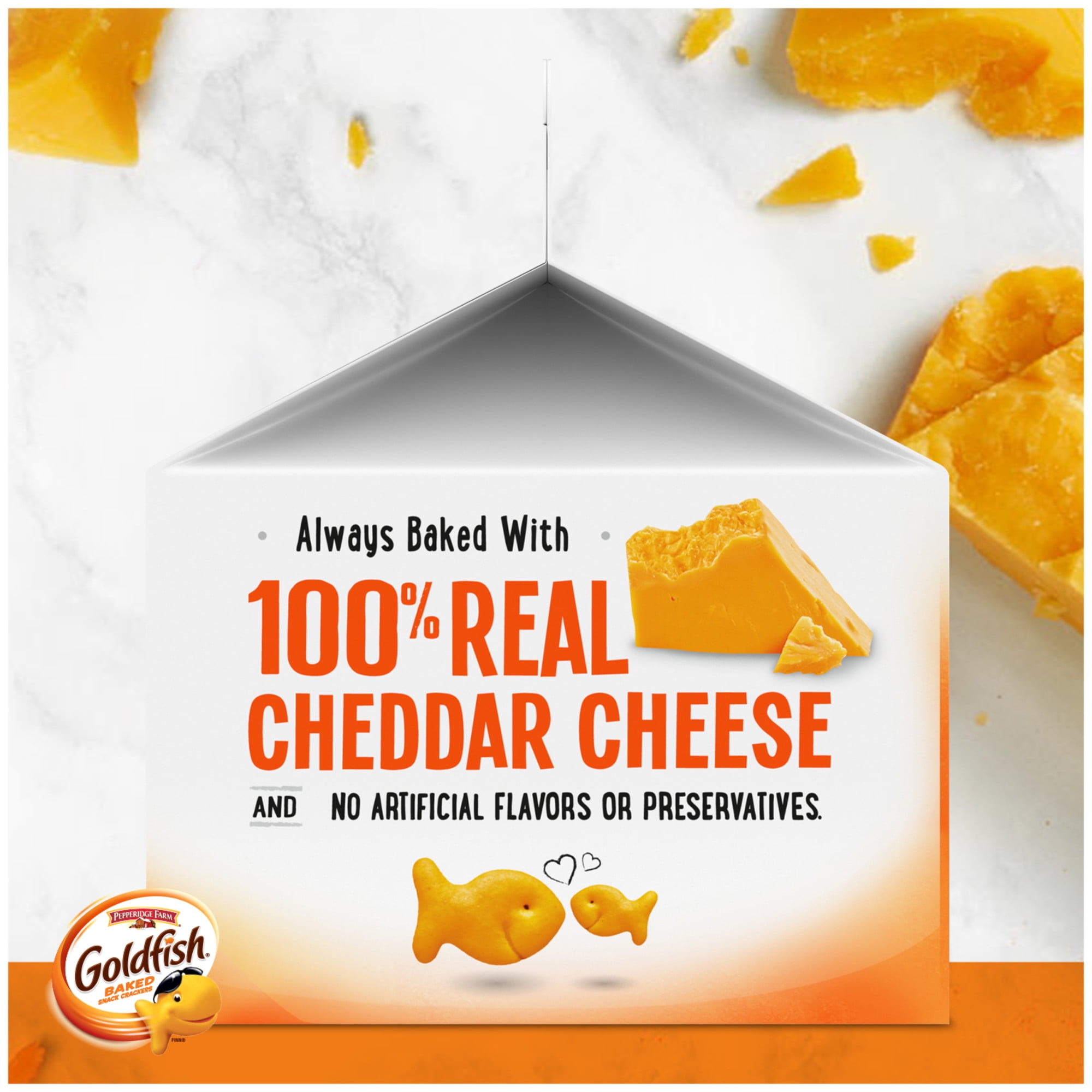 Goldfish Cheddar Cheese Crackers 2 oz 1PACK