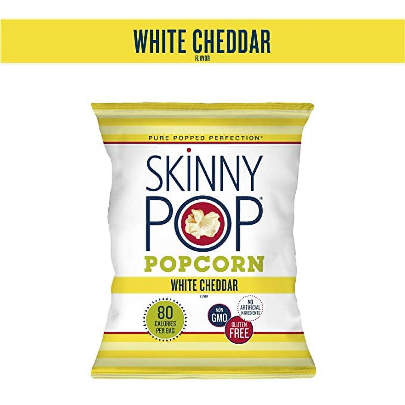 SkinnyPop Variety Pack 0.5 Oz 14 Count for Snacking