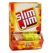 SLIM JIM ORIGINAL SMOKED SNACK STICK 120 COUNT 0.28 OZ - AMERIKA SEPETIM