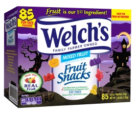 Welch's Halloween Mixed Fruit Snacks 0.5 oz Pack