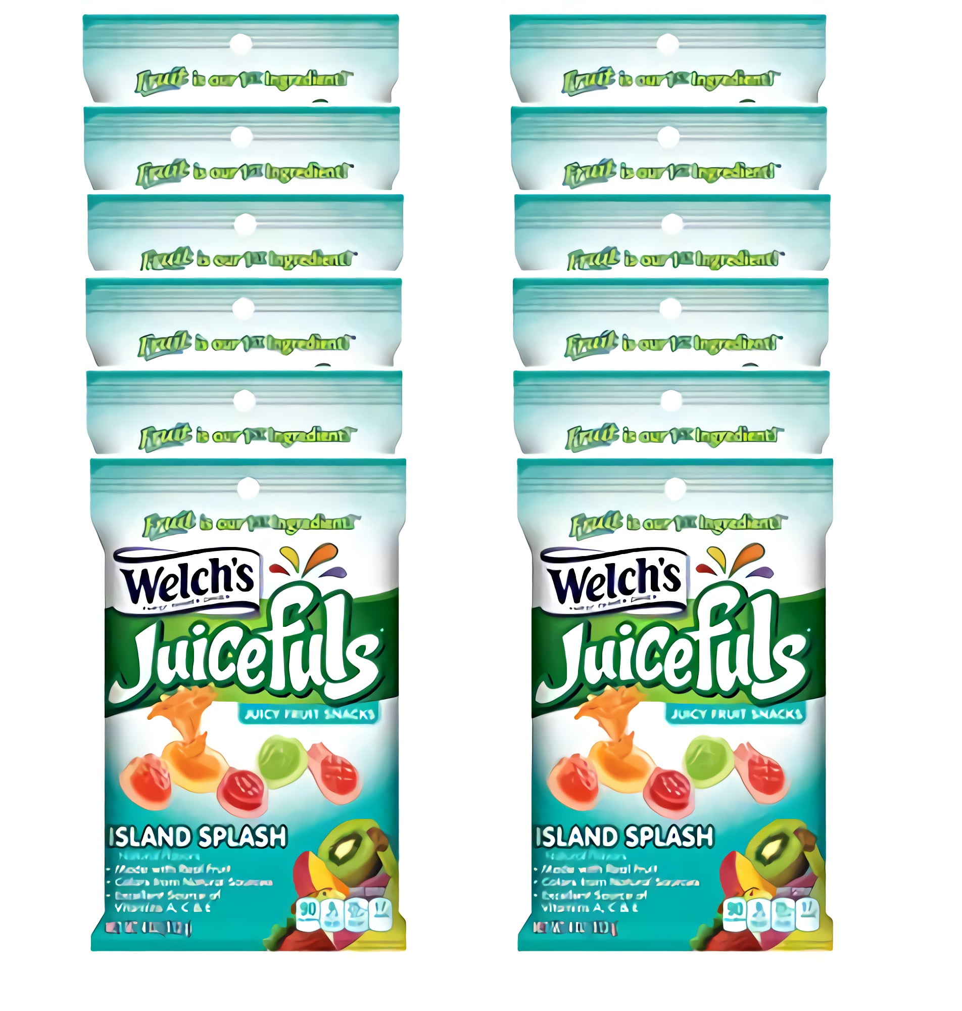 Welchs Juicefuls Island Splash 4 Oz Pack of 12