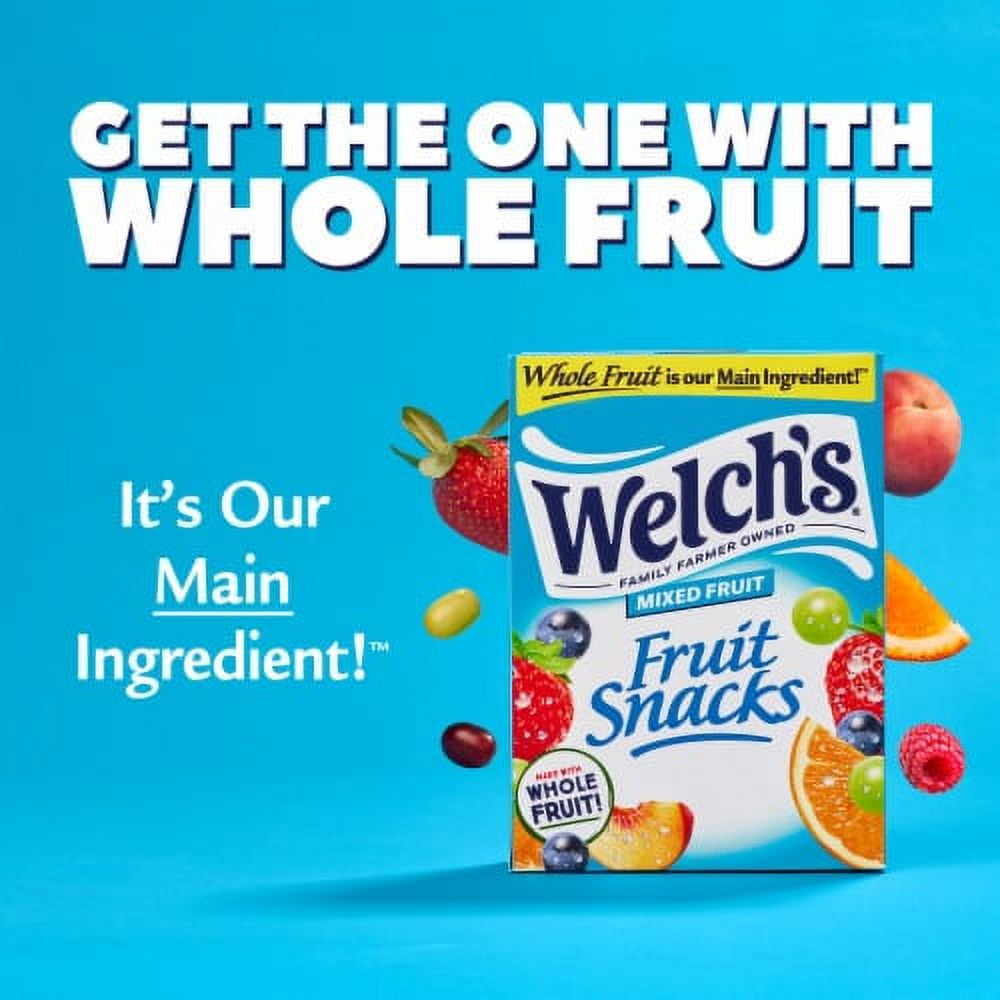 Welchs Berries n Cherries Fruit Snacks 0.8oz 40ct Box