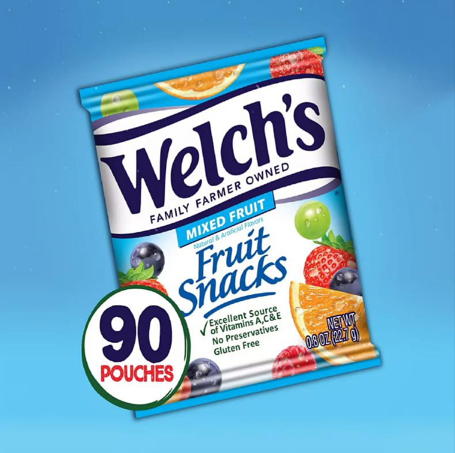 Welch's Gummy Fruit Snacks | Individually Wrapped Healthy Snack for Kids & Adults |