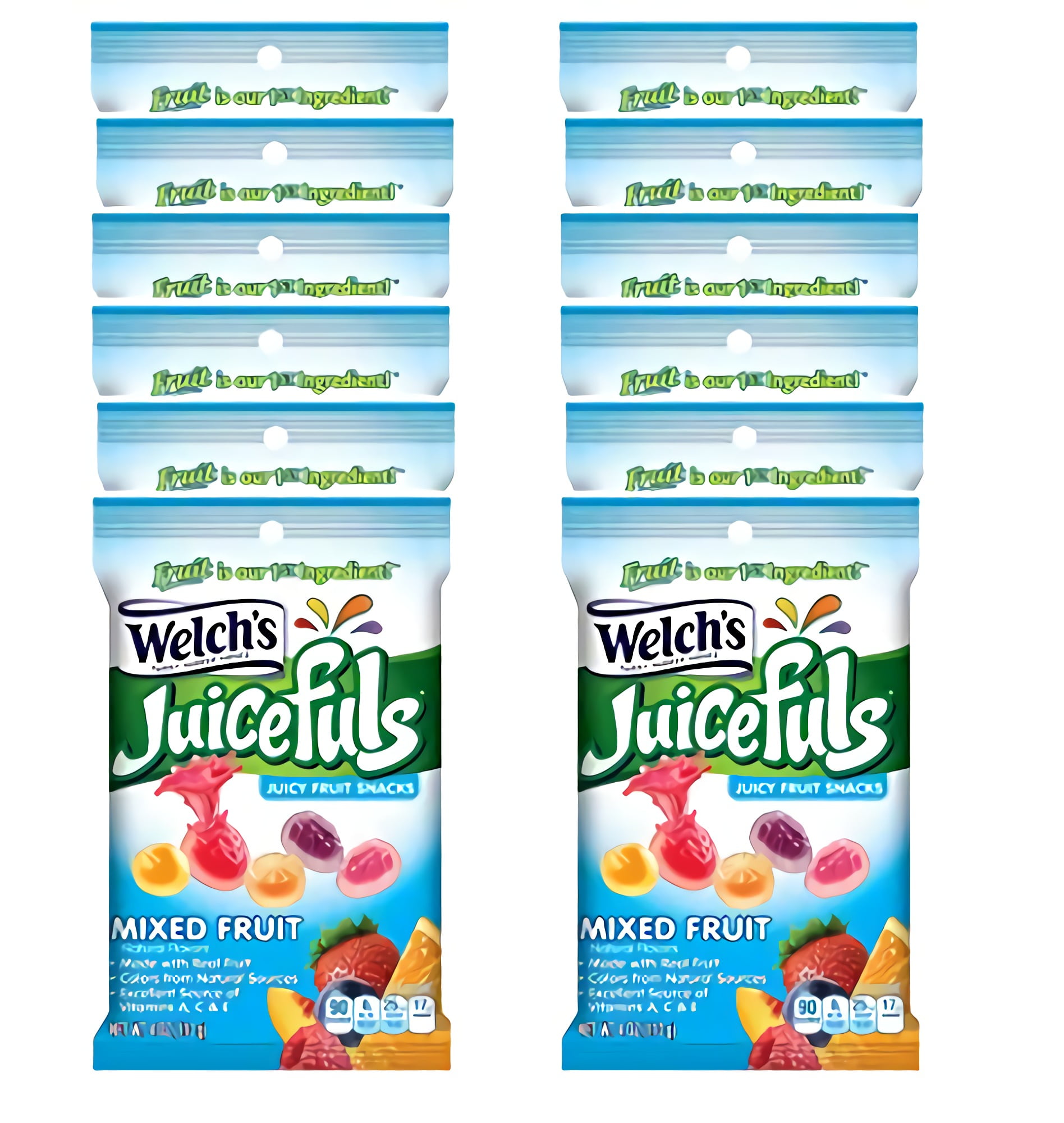 Welch's Juicefuls Mixed Fruit 4 Oz Pack of 12