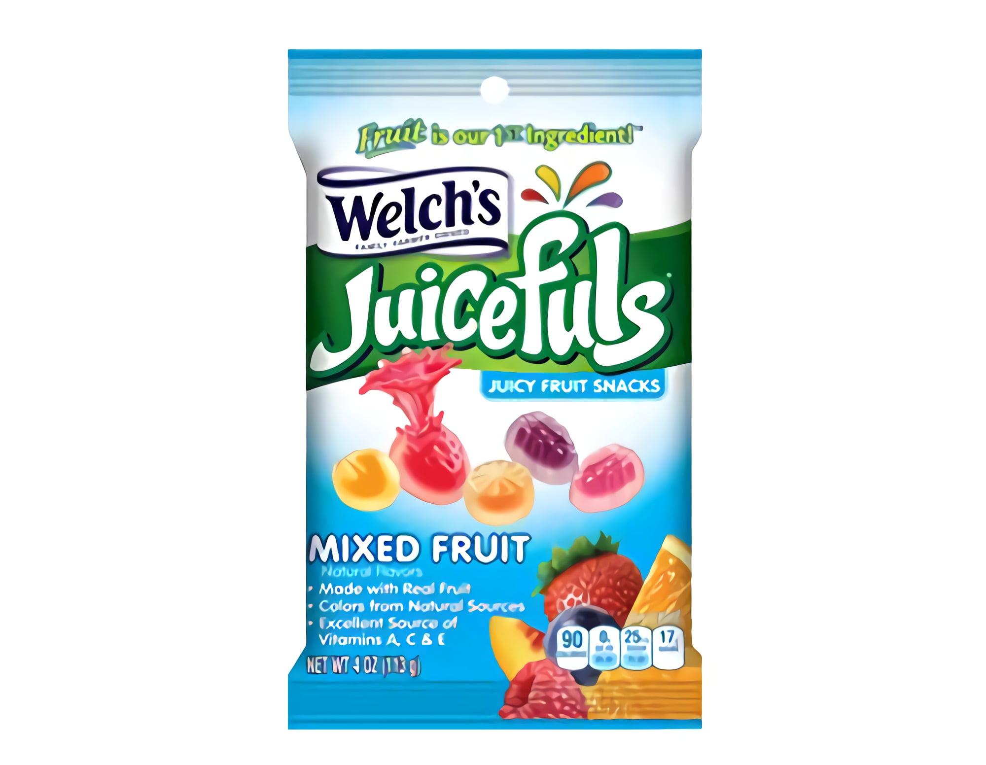 Welch's Juicefuls Mixed Fruit 4 Oz Pack of 12