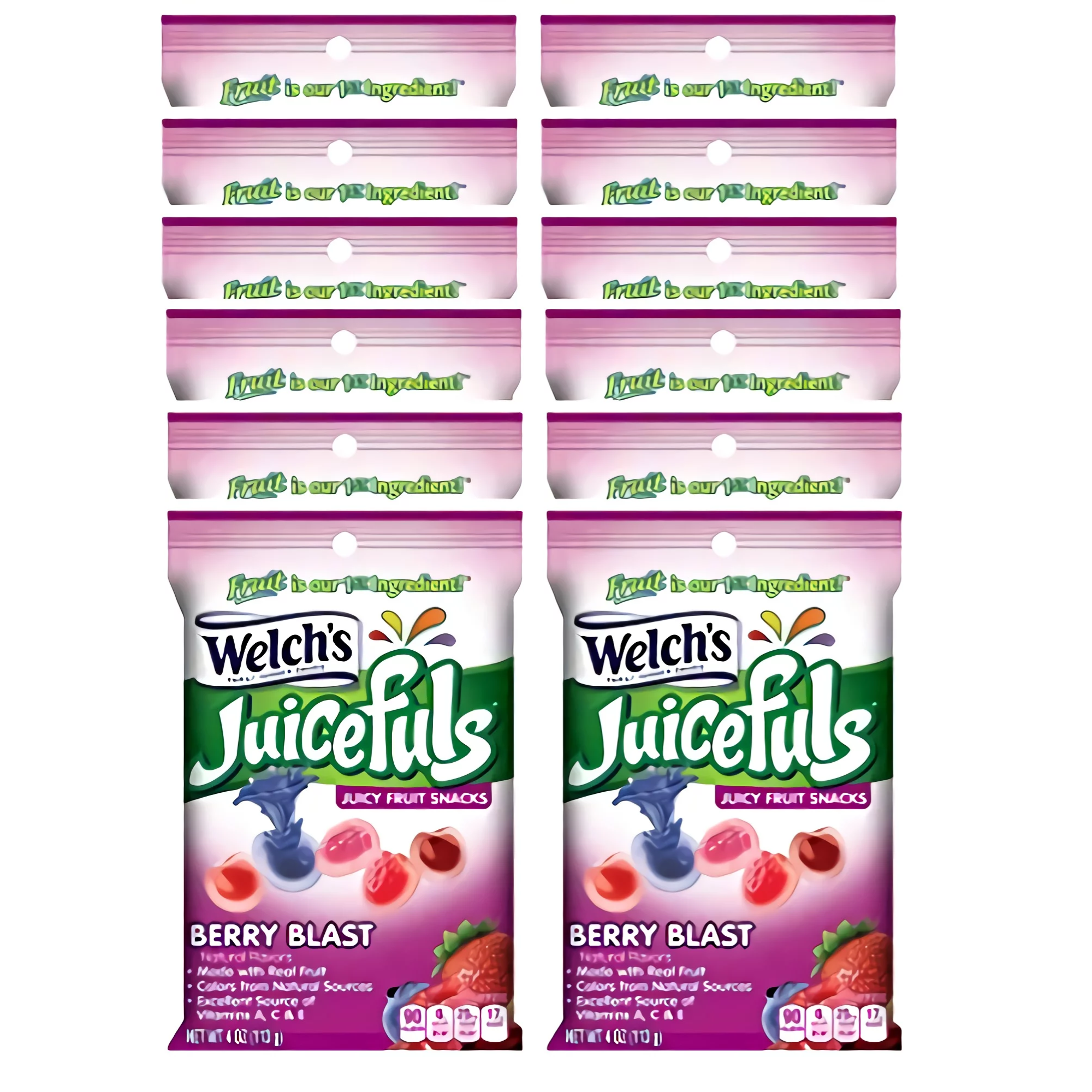 Welchs Juicefuls Berry Blast Snacks 4 Oz Pack Of 12