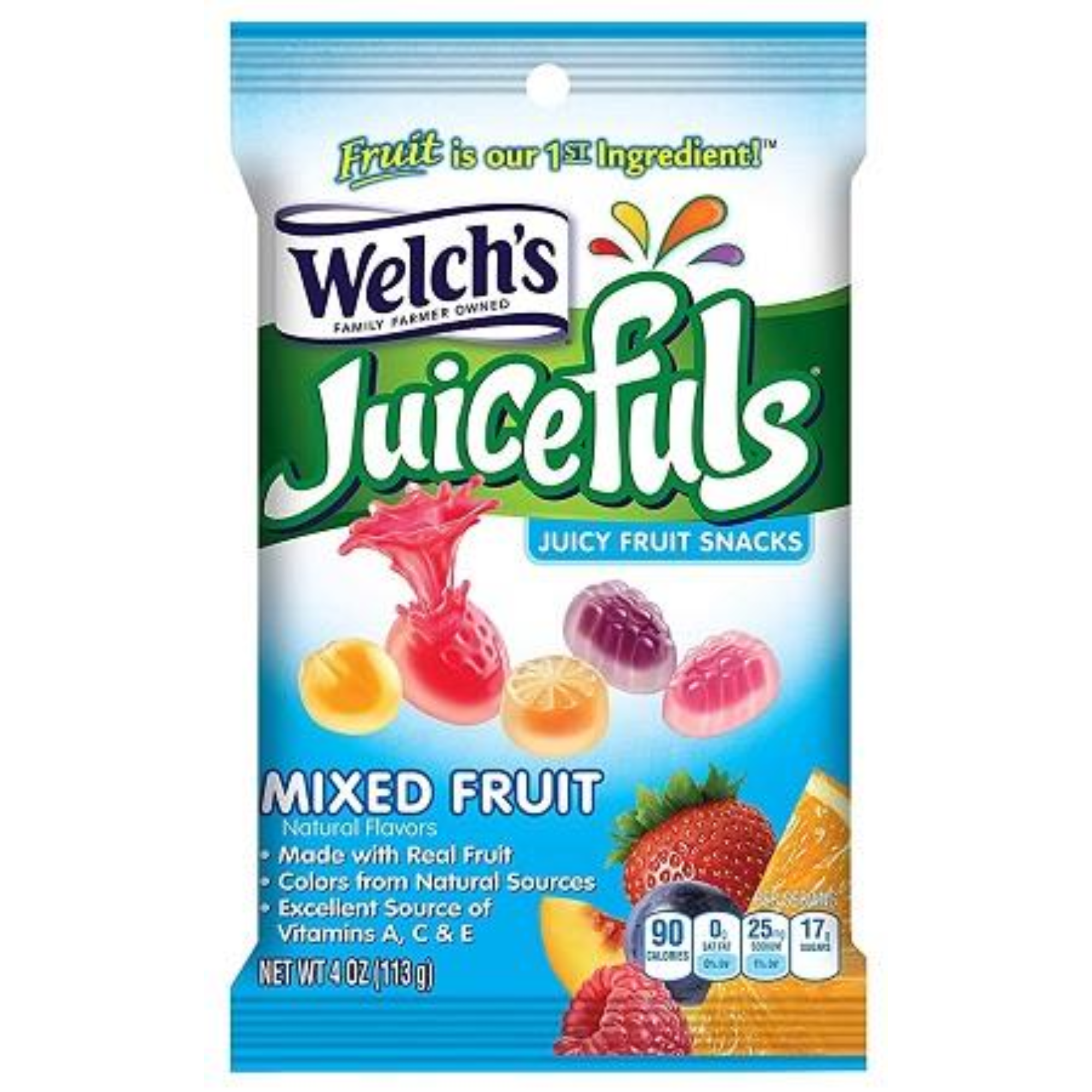 Welchs Juicefuls Mixed Fruit Snacks 4 Oz Pack Of 12 for Health-conscious Snacking